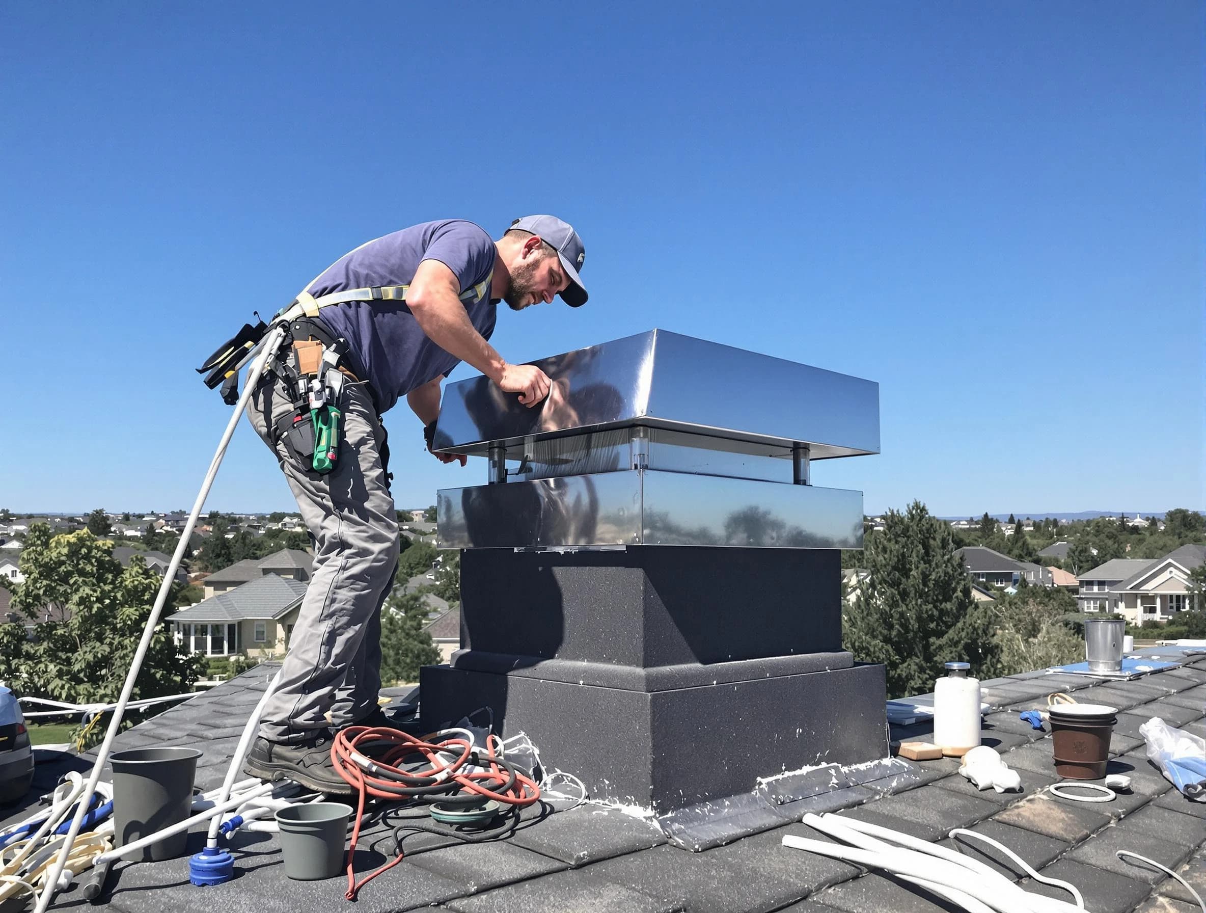 Chimney Cap Services service in West Deer, PA
