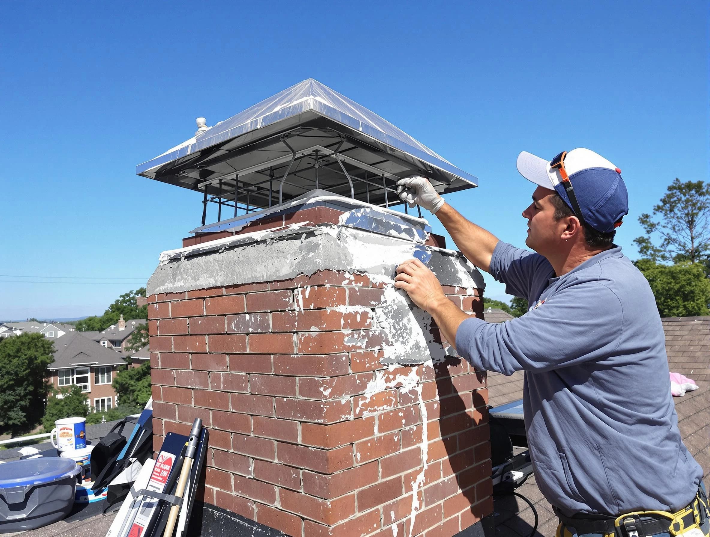 Chimney Crown Services service in West Deer, PA